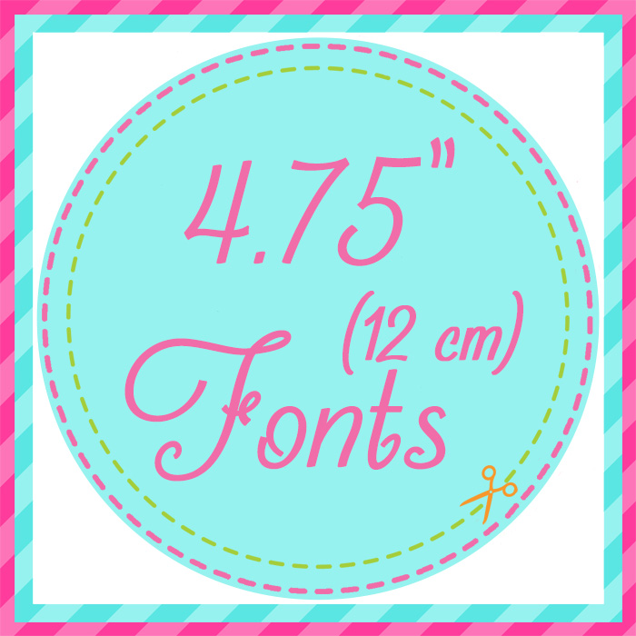 Fonts by Size - Creative Appliques